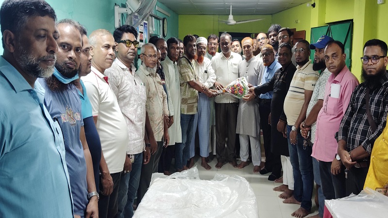 সাতক্ষীরা সাংবাদিক ইউনিয়নের সদস্য সংগ্রহ অনুষ্ঠান,যুক্ত হলেন ৪৫  সাংবাদিক 